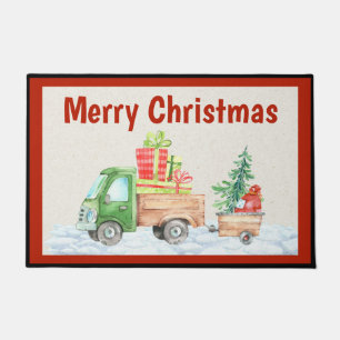 Kerstadedeur voor vrachtwagens deurmat