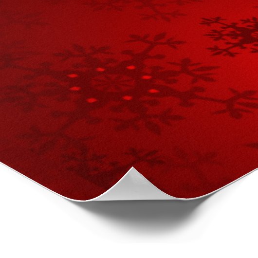 Kerstadelaar Poster (Hoek)