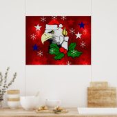 Kerstadelaar Poster (Keuken)