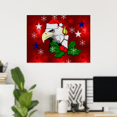 Kerstadelaar Poster (Thuiskantoor)