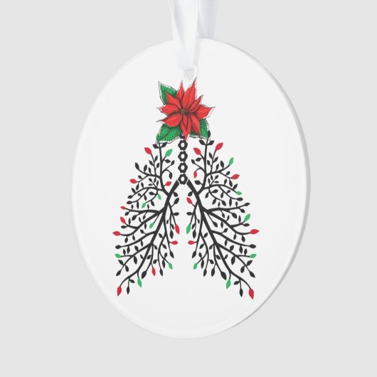 Kerstademhalingstherapie Ornament (voorkant)