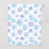 Kerstadoptie van huisdieren flyer (Achterkant)