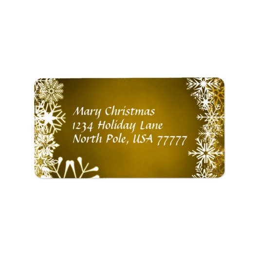 Kerstadres Avery Label (Voorkant)