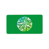 KERSTADRES ETIKETTEN SEIZOENSE WENSEN (Voorkant)