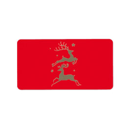 KERSTADRES ETIKETTEN SEIZOENSGREETEN