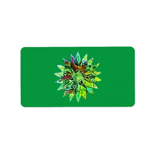 KERSTADRES ETIKETTEN SEIZOENSGREETEN (Voorkant)