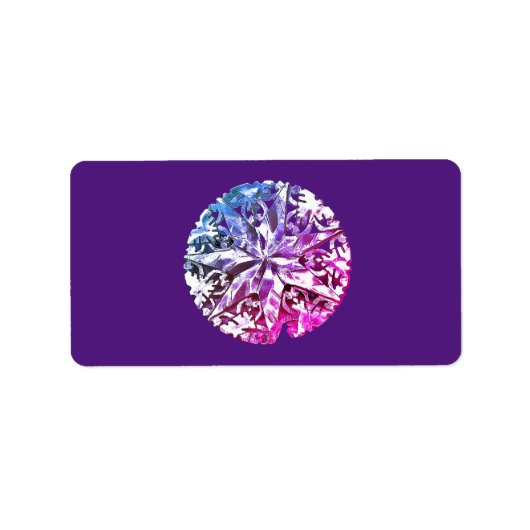 KERSTADRES ETIKETTEN SEIZOENSGREETEN (Voorkant)