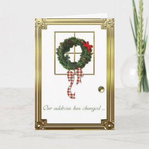Kerstadres - Groet wijzigen Feestdagen Kaart