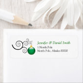 kerstAdresetiketten Etiket (Insitu)