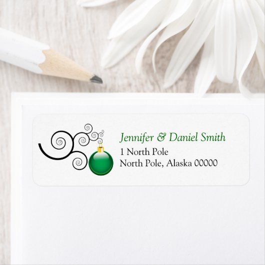 kerstAdresetiketten Etiket (Insitu)