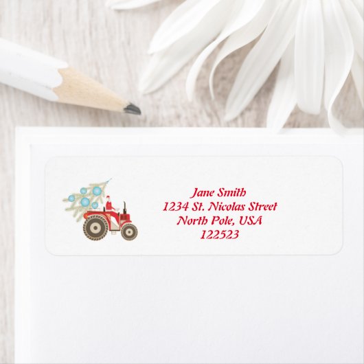 kerstAdresetiketten Etiket (Insitu)