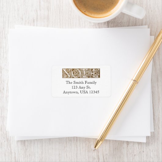  kerstAdresetiketten met noel Etiket (Insitu)