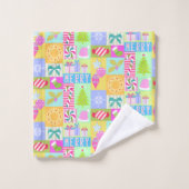 Kerstadvertentiekalender Bad Handdoek (Wasdoekje)