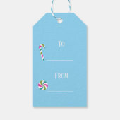 Kerstadvertentiekalender Cadeaulabel (Achterkant)