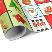 Kerstadvertentiekalender Cadeaupapier (Rol Hoek)