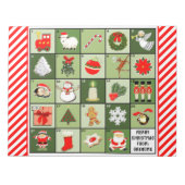 Kerstadvertentiekalender Notitieblok (Voorkant)