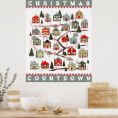 Kerstadvertentiekalender Poster (Keuken)