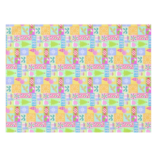 Kerstadvertentiekalender Tafelkleed (Voorkant (Horizontaal))