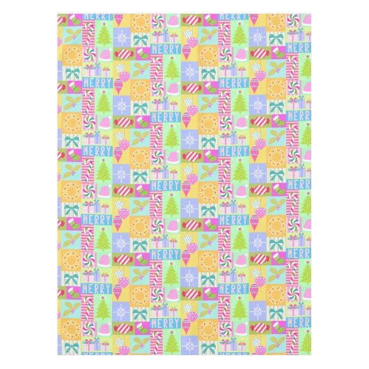 Kerstadvertentiekalender Tafelkleed (Voorkant)