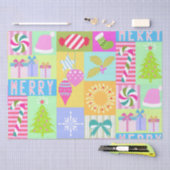 Kerstadvertentiekalender Tissuepapier (Craft)