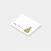 Kerstadvertenties na de feestdag post-it® notes (Schuin)