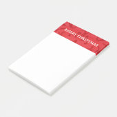 Kerstadvertenties na de introductie Opmerking: rod Post-it® Notes (Schuin)