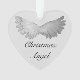 Kerstaengeherdenkingsornament Ornament