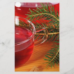 kerstafbeelding briefpapier