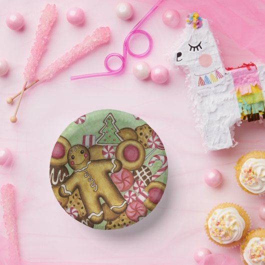 Kerstafeestdag in het ontbijt papieren kommen (Feest)