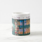 Kerstaffelkamer met kerstdeco koffiemok (Center)