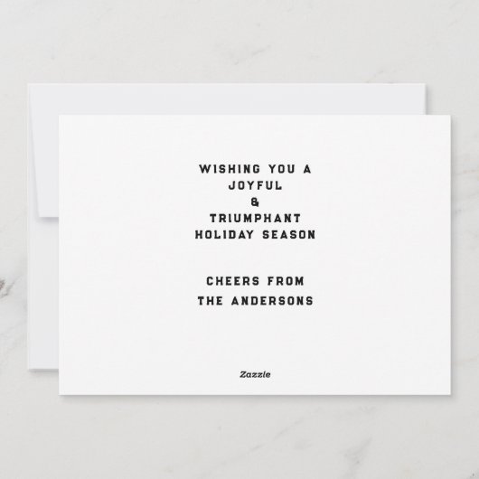 Kerstaftelkalender Feestdagenkaart (Achterkant)