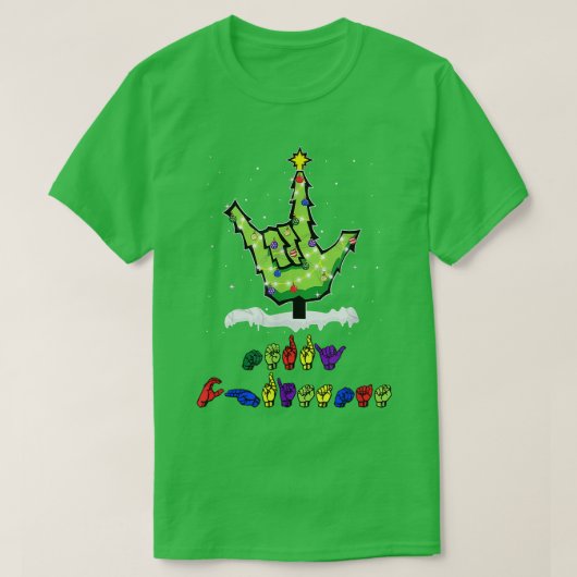 Kerstagebaal voor de zoete kerstmis t-shirt (Design voorkant)