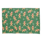 Kerstagebak Groen kerstbrood Kussensloop (Voorkant)