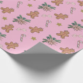 Kerstagebak, heren, bogen en snoeprietjes cadeaupapier (Hoek)