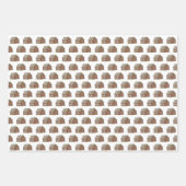 Kerstagebak House Peppermint Candy Cane Inpakpapier Vel (Voorkant 3)