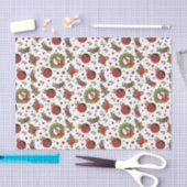 Kerstagebak mannen tissuepapier (Craft)