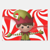 Kerstagebarsten keukengerei inpakpapier vel (Voorkant 2)