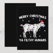 Kerstagebeitje — kerstmangebeitje save the date (Voorkant / Achterkant)