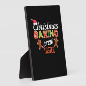 Kerstagebiedoperdienster | Feekbake Cadeau Fotoplaat (Zijkant)