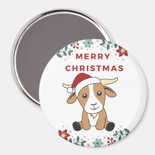 Kerstagedieren winterdieren Magnet (Voorkant / Achterkant)