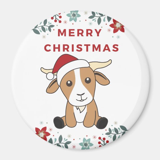 Kerstagedieren winterdieren Magnet (Voorkant)