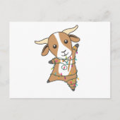 Kerstagegeiten winterdieren briefkaart (Voorkant)