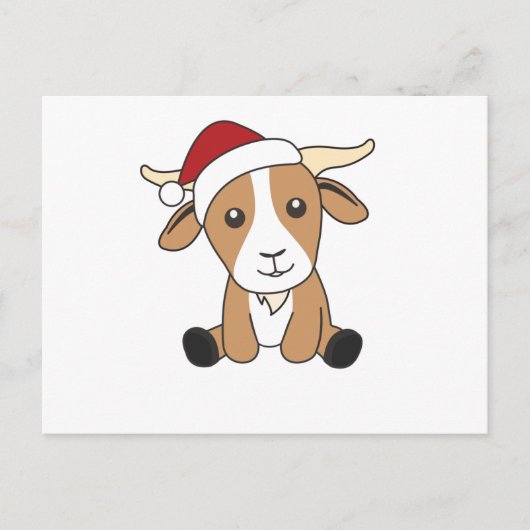 Kerstagegeiten winterdieren briefkaart (Voorkant)