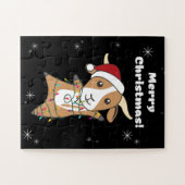 Kerstagegeiten winterdieren legpuzzel (Horizontaal)