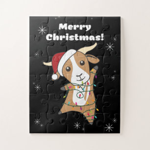 Kerstagegeiten winterdieren legpuzzel
