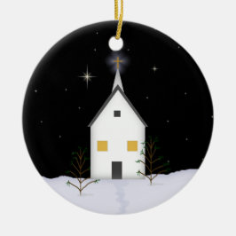 Kerstageherdenkingsornament Keramisch Ornament