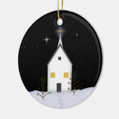 Kerstageherdenkingsornament Keramisch Ornament (Links)