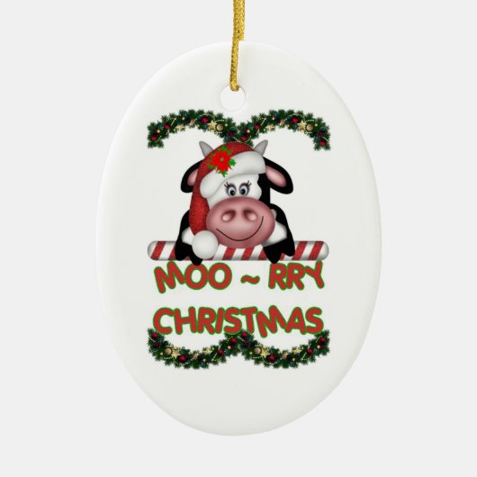 Kerstagekleurde mosterdkoiensieresversier keramisch ornament (Voorkant)