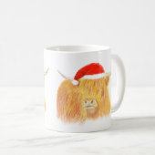 Kerstagekoe met mok van pet (Voorkant rechts)