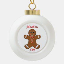 Kerstageornament Gingerbrood Man